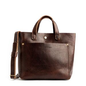 Portland Leather Goods Mini Crossbody Tote